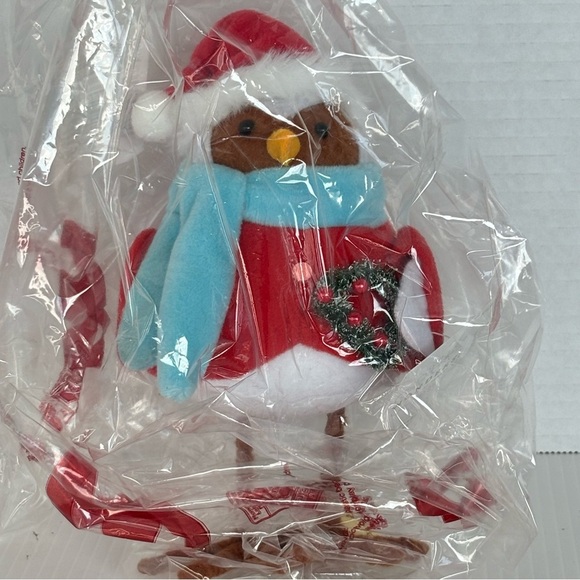 NWT Target Wondershop Featherly Friends Bird Christmas/Winter 2023 CRINKLE - Picture 2 of 3